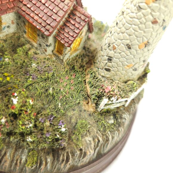 Thomas Kinkade The Light of Peace & Clearing Storms - Lights Don't Work - Picture 12 of 16